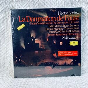 Deutsche Grammophon Vinyl 3LP Box Set Hector Berlioz La Damnation de Faust Ozawa
